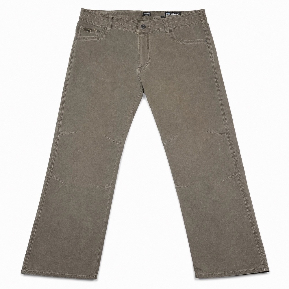 Kuhl Revolvr Pants Womens 16S Brown Hiking Outdoor 38x30 Measured